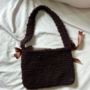 CROCHET HAND BAG