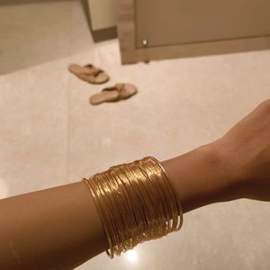 Golden Cuff Bracelet