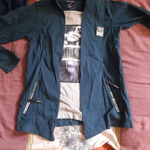 Boys Jacket Fancy Tshert