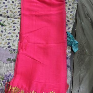 Pink Saree