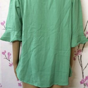 Top latest double court Sea green fancy/western/Un