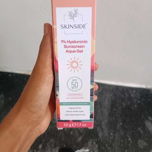 🌞SKINSIDE Hyaluronic Sunscreen Aqua Gel SPF 50+🌞