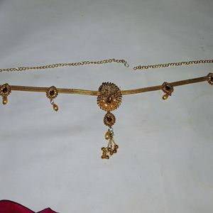 Golden Diamond Studed Kamarband