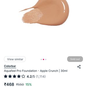 Aquafeel Pro Foundation Fond De Teint Non Grasse