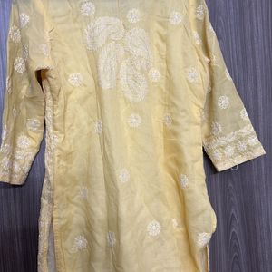 Beautiful All Over Work Chikankari Kurti