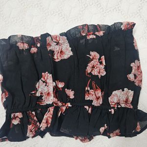 Pinteresty Floral Tube Top 🎀