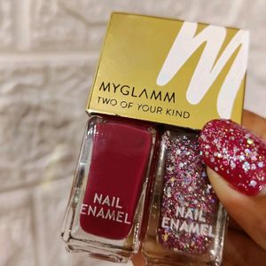 Myglam Two In One Nail Paint Combo