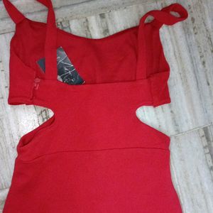 Hot Red Bodycon Dress🔥