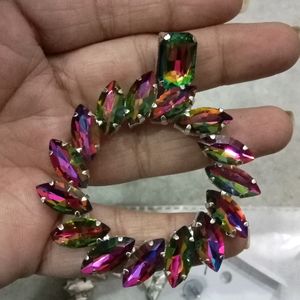 Korean Multi Colour Earrings