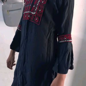 Black Kurta