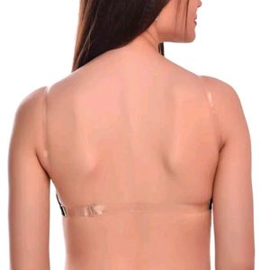 Norvia Skin Padded bra Transparent Backless