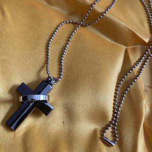 Jesus Cross Earrings And Pendant Combo