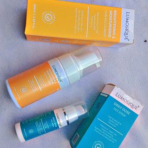 Face Cleanser and Brightning Serum