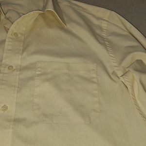 Formal Full Arm Shirt - Light Yellow