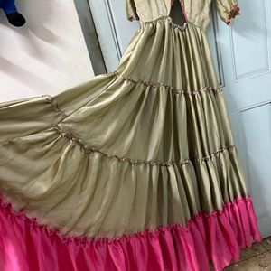 Tiering Ethnic Gown