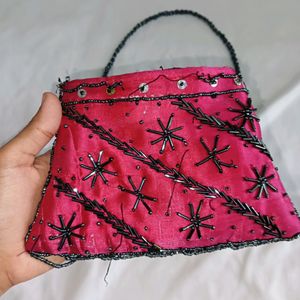 Embroidered Sling Bag For Girls/Kids