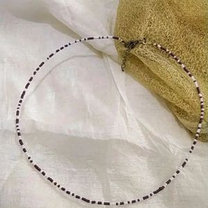 trendy beaded necklace