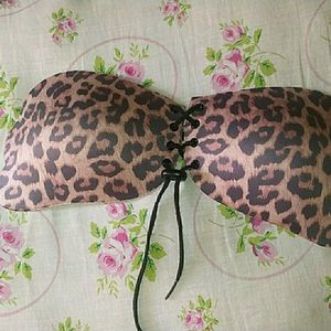 🐯Tiger Print Silicon Bra