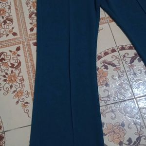 Peacock Green Trouser