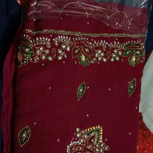 Full Work Saree