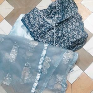 Dhoti Frok With Dupatta