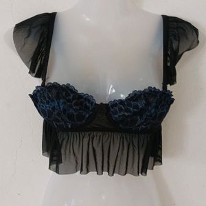 SEXY MESS RUFFLE BRALETTE