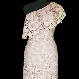 One-shoulder Lace  Dress( Offer In Discription)