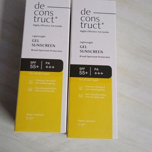 Combo Of 2 Deconstruct SPF 55+ Gel Sunscreen