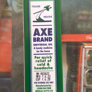 Trade Mark Axe Oil