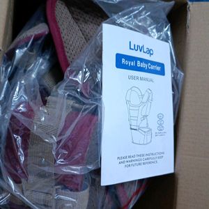 Luvlap Baby Carrier With Hip Seat