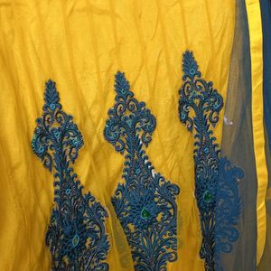 Yellow Anarkali Suit