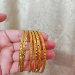 Gold Plated Bangles