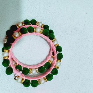 Navratri Edition Pink Bangles 🌸🌸