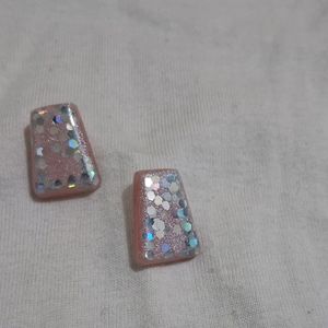 5 Unused Handmade  Resin Earings