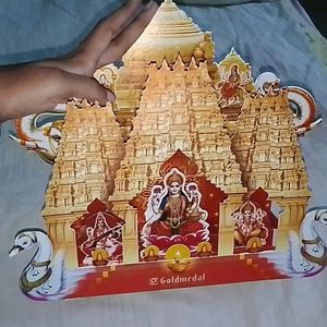 Maa Laxmi Door Decor You Can Hang It On Door Or Paste It On Wall/Any Surface