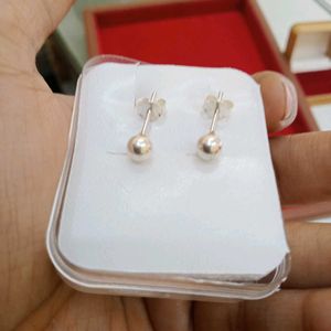 Pure Silver Earrings Studs