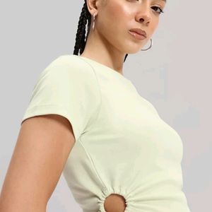 Breeze Cut-Out Crop Top