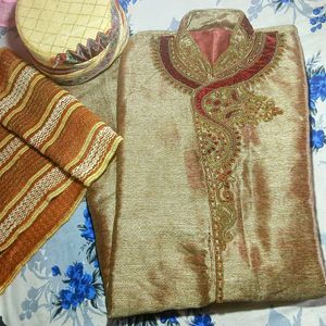 Diamon style-Embroidered Sherwani set