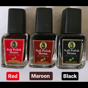 Halal Henna Nail Polish