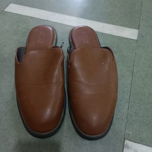 Imported Original Leather Mule