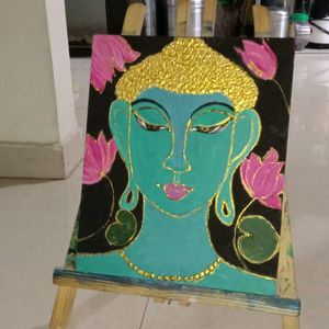 Budhas Handmade Painting