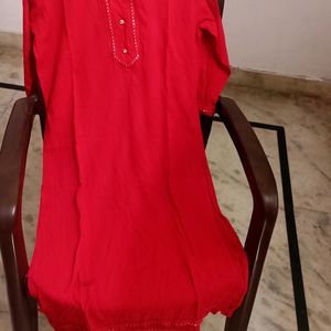 Artificial Mirror Work Kurta