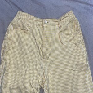 Amber Yellow Trousers