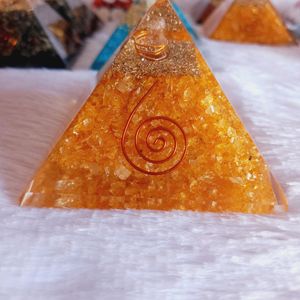 Prosperity / Success Citrine Pyramid