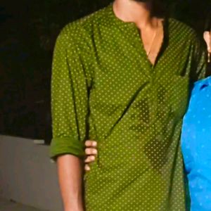 Green Kurtha From Max