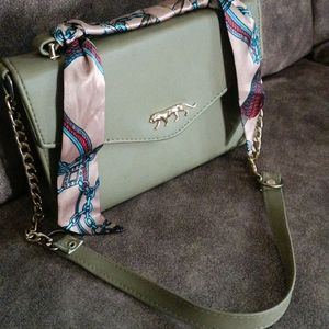 Olive Green Color Purse