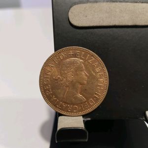 One Penny 1967 Queen Elizebeth