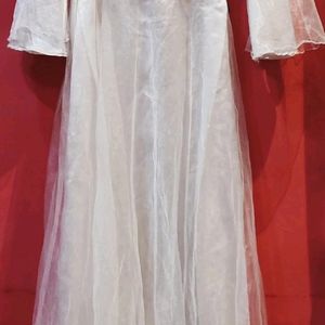 White Gown Dress For Women