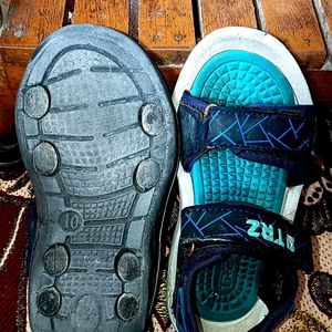 Sandles For Kids , Blue Black Sandle