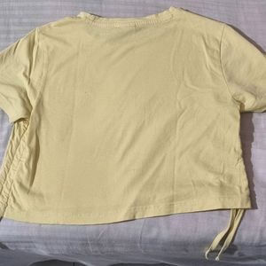 PUMA Drawstring Cotton T-shirt